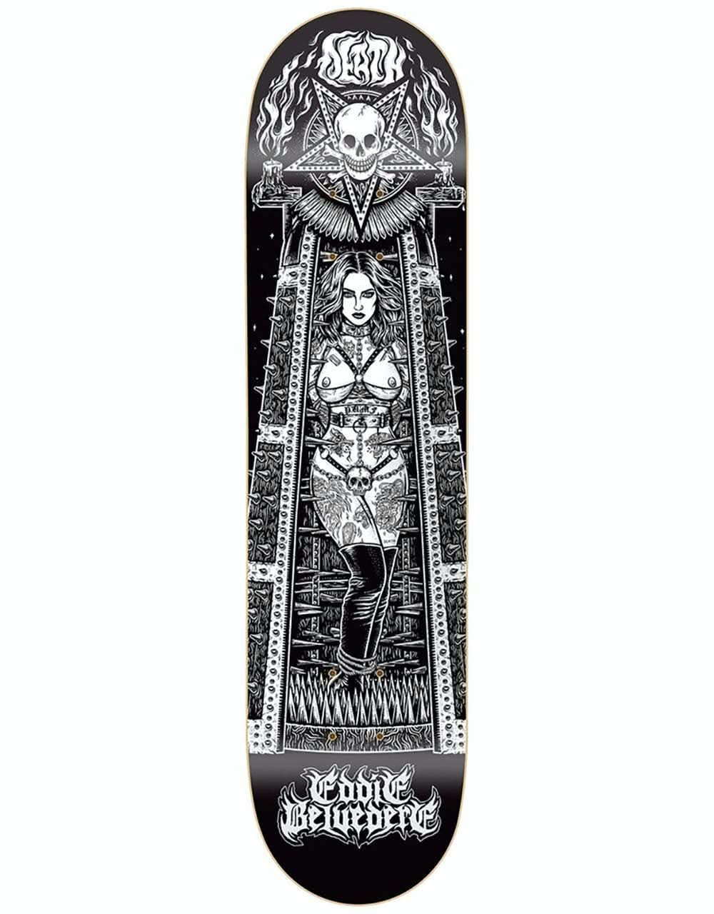 Death Belvedere Maiden Skateboard Deck - 8"