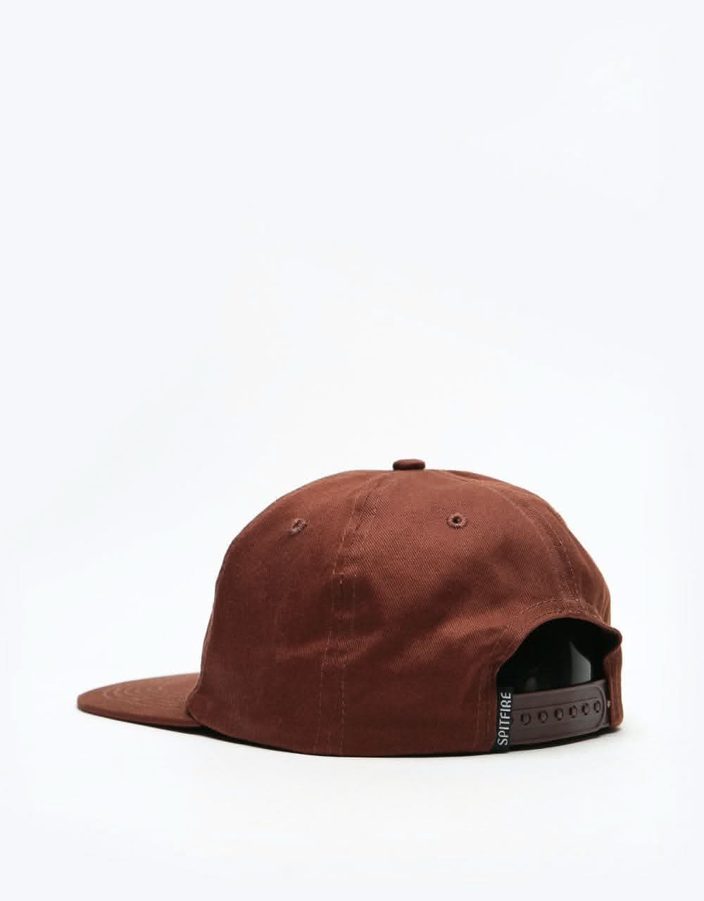 Spitfire OG Classics Snapback Cap - Dark Brown/Yellow/White