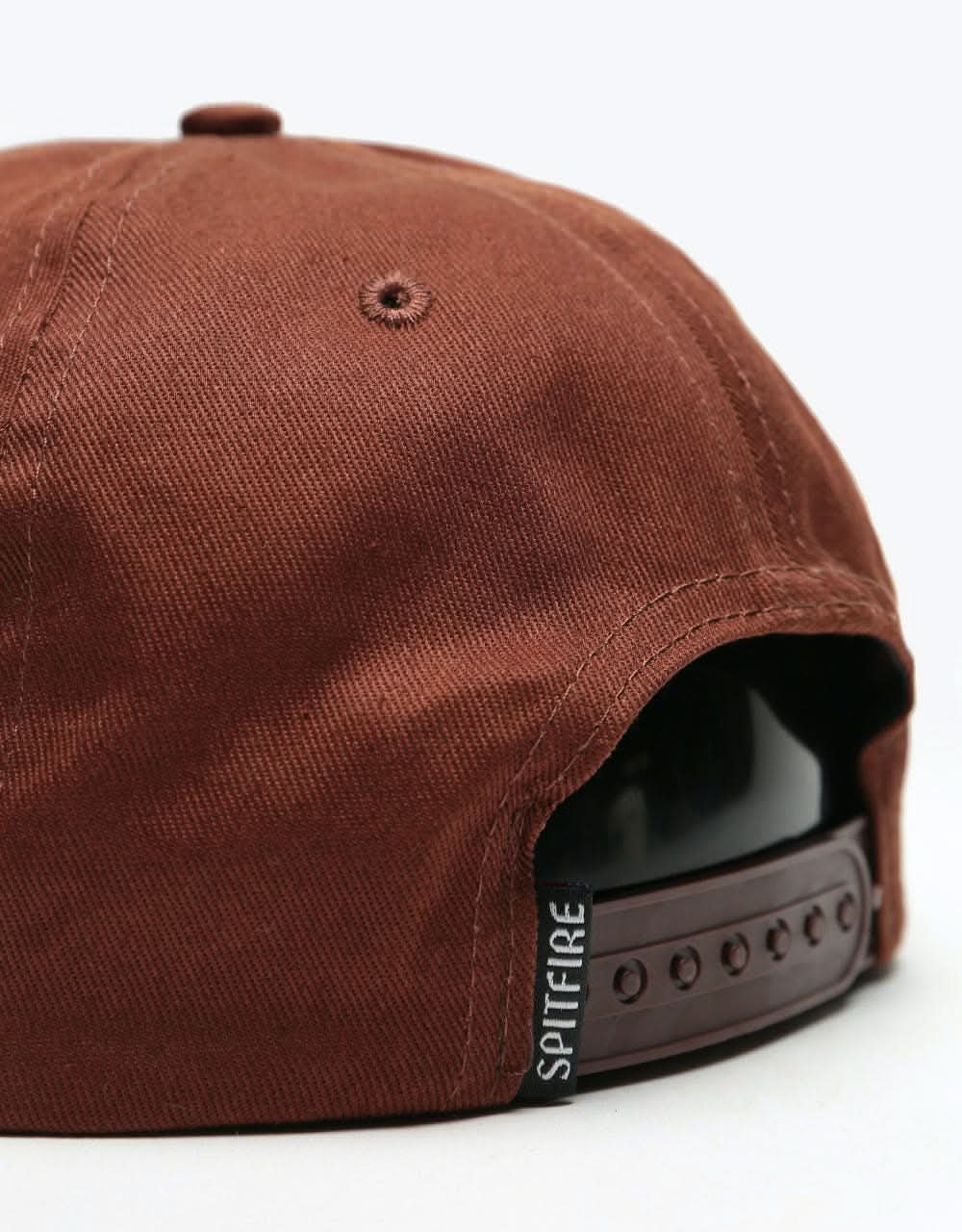 Spitfire OG Classics Snapback Cap - Dark Brown/Yellow/White