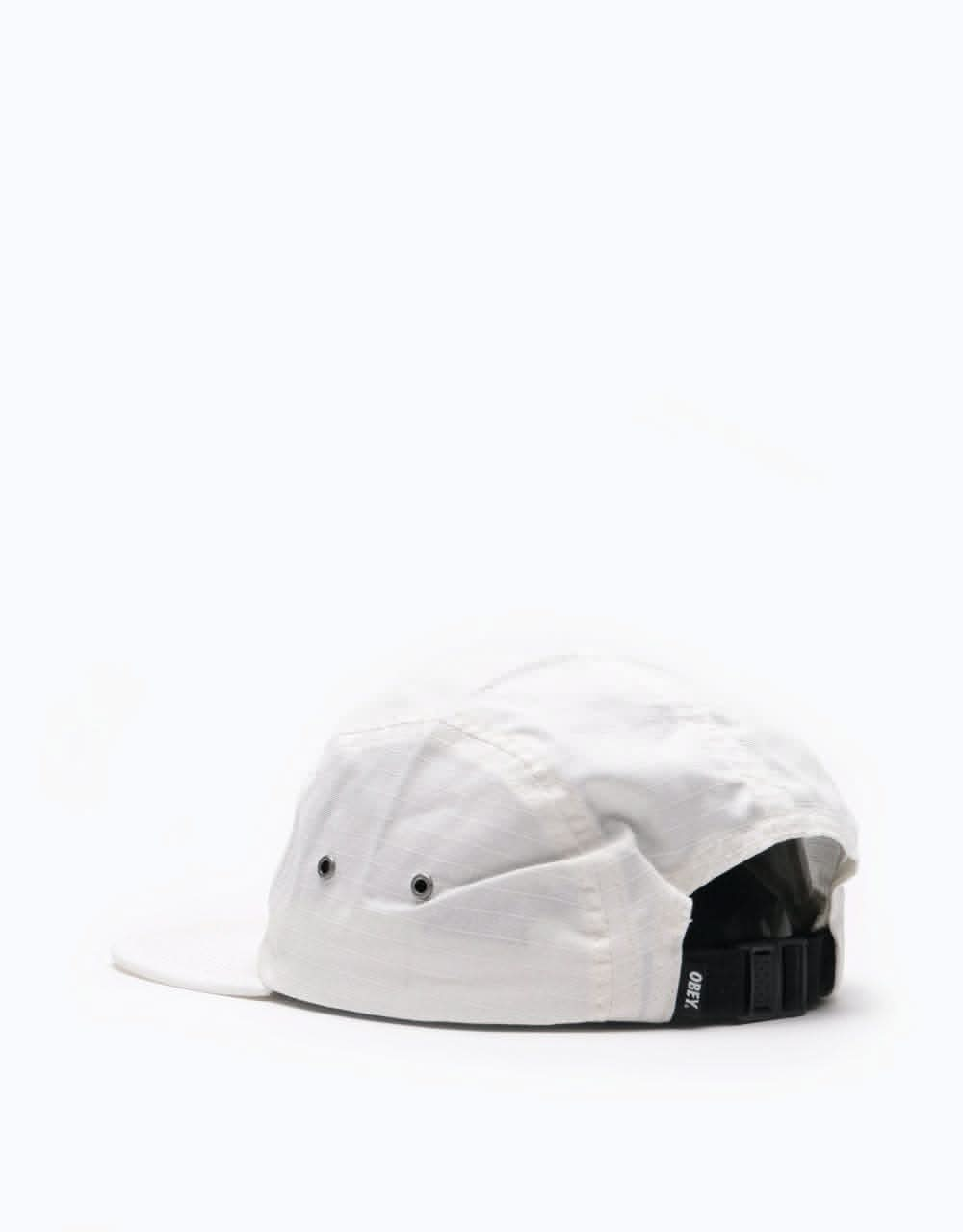 Obey Contorted II 5 Panel Cap - Off White