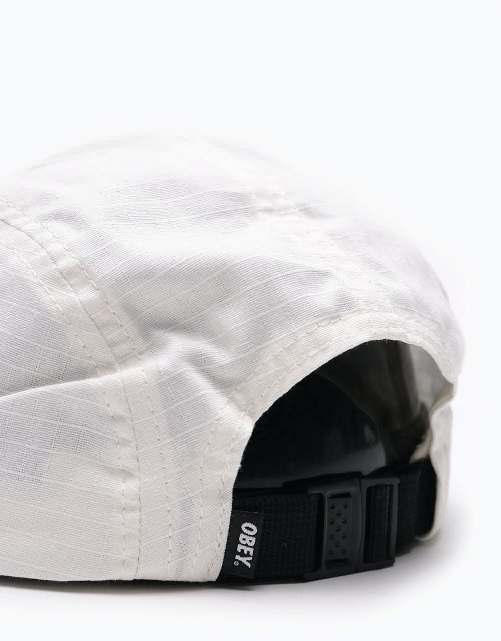 Obey Contorted II 5 Panel Cap - Off White