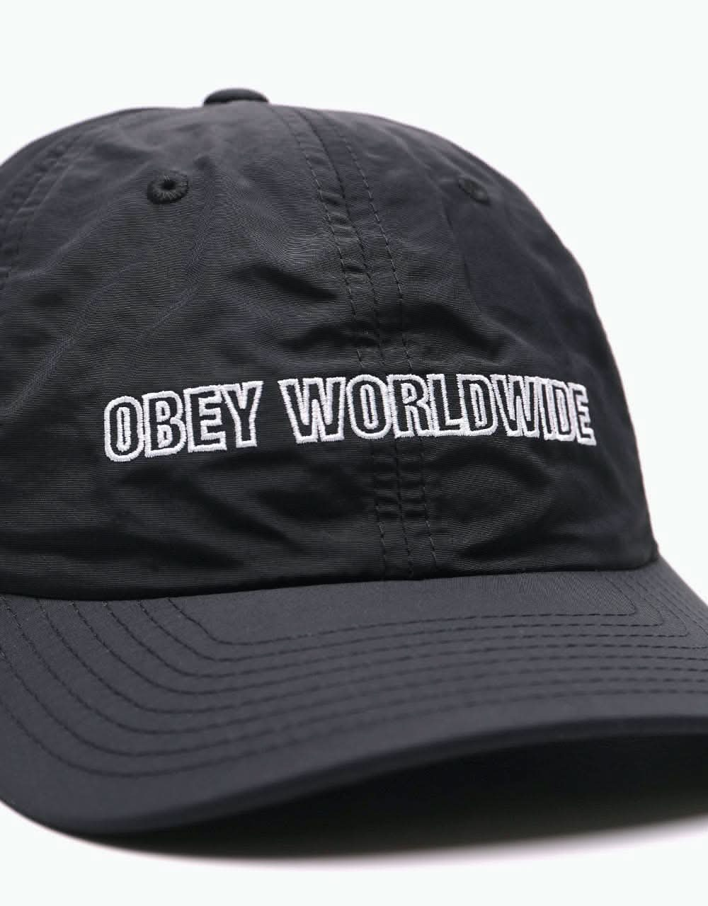 Obey Gossip 6 Panel Cap - Black