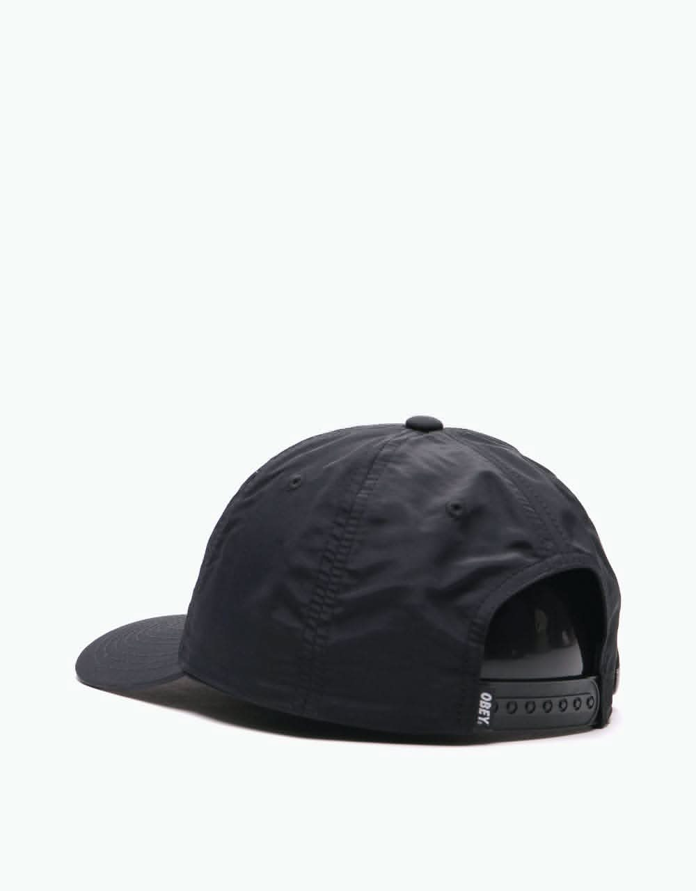 Obey Gossip 6 Panel Cap - Black