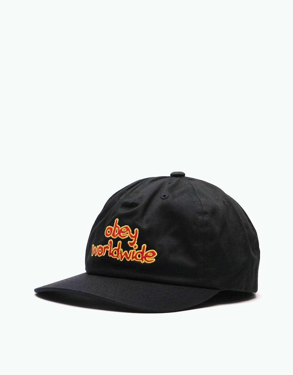 Obey Sailin Snapback Cap - Black