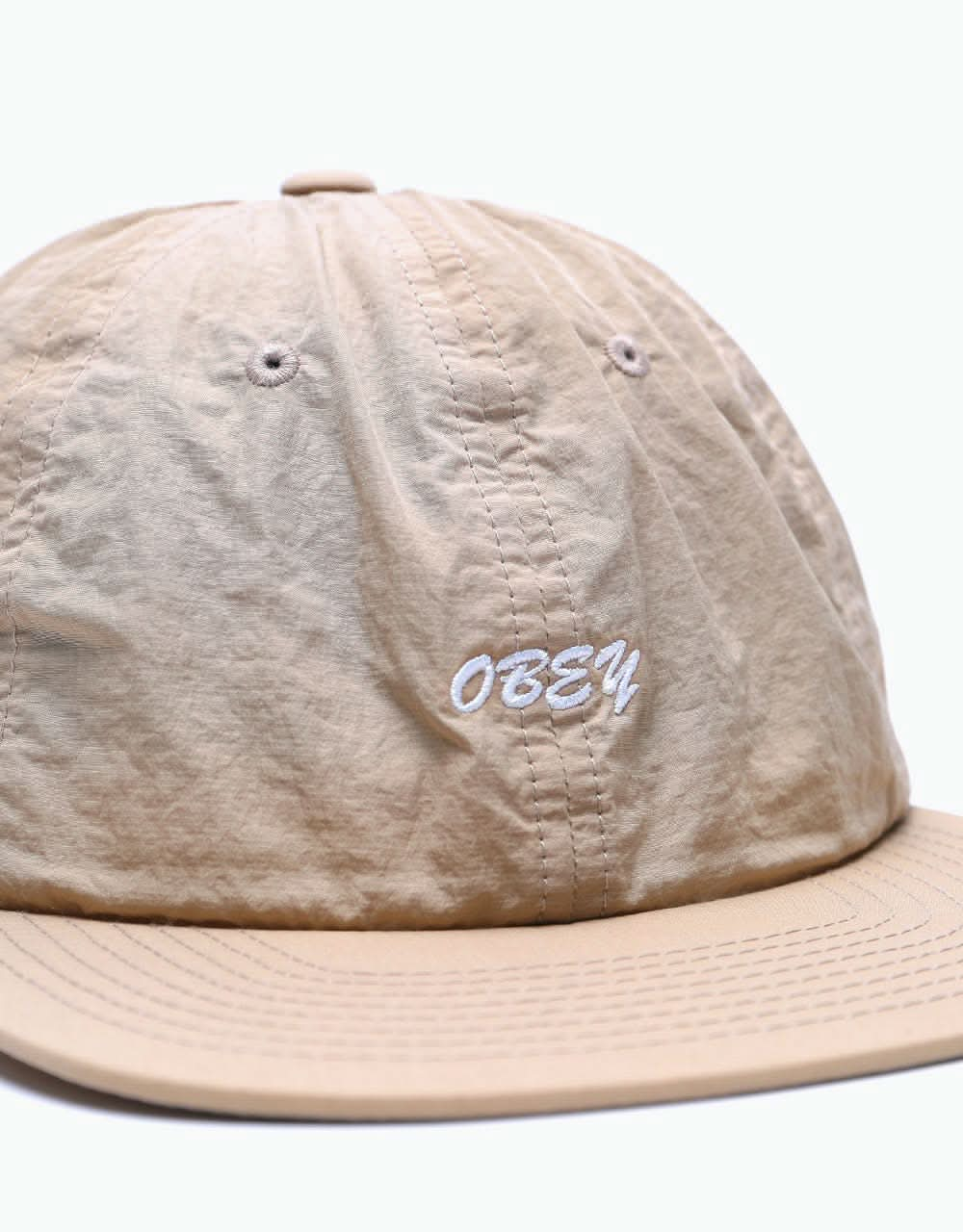 Obey Tender 6 Panel Cap - Khaki