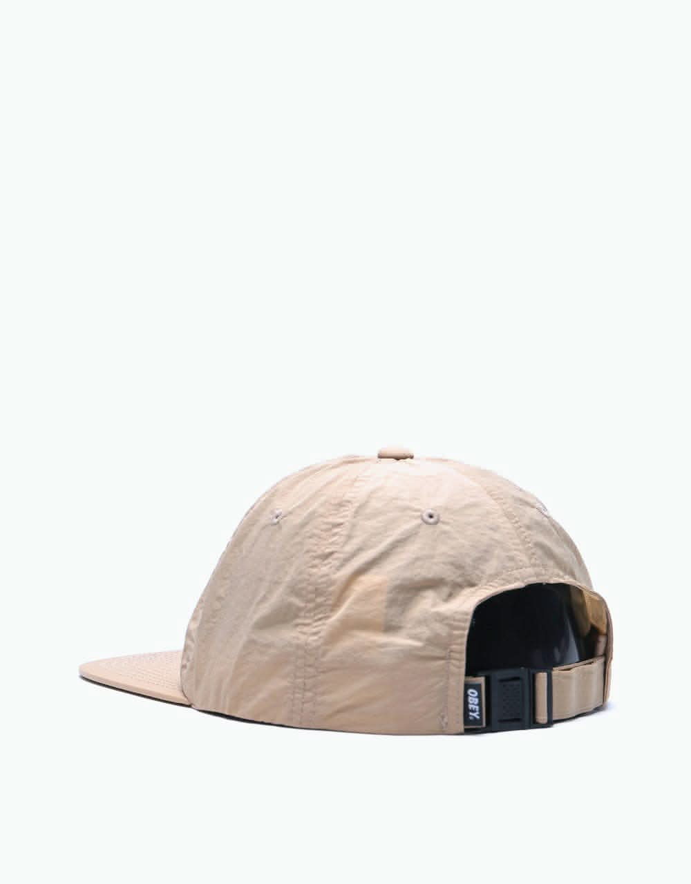 Obey Tender 6 Panel Cap - Khaki