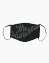 The Hundreds Slant Face Mask - Black