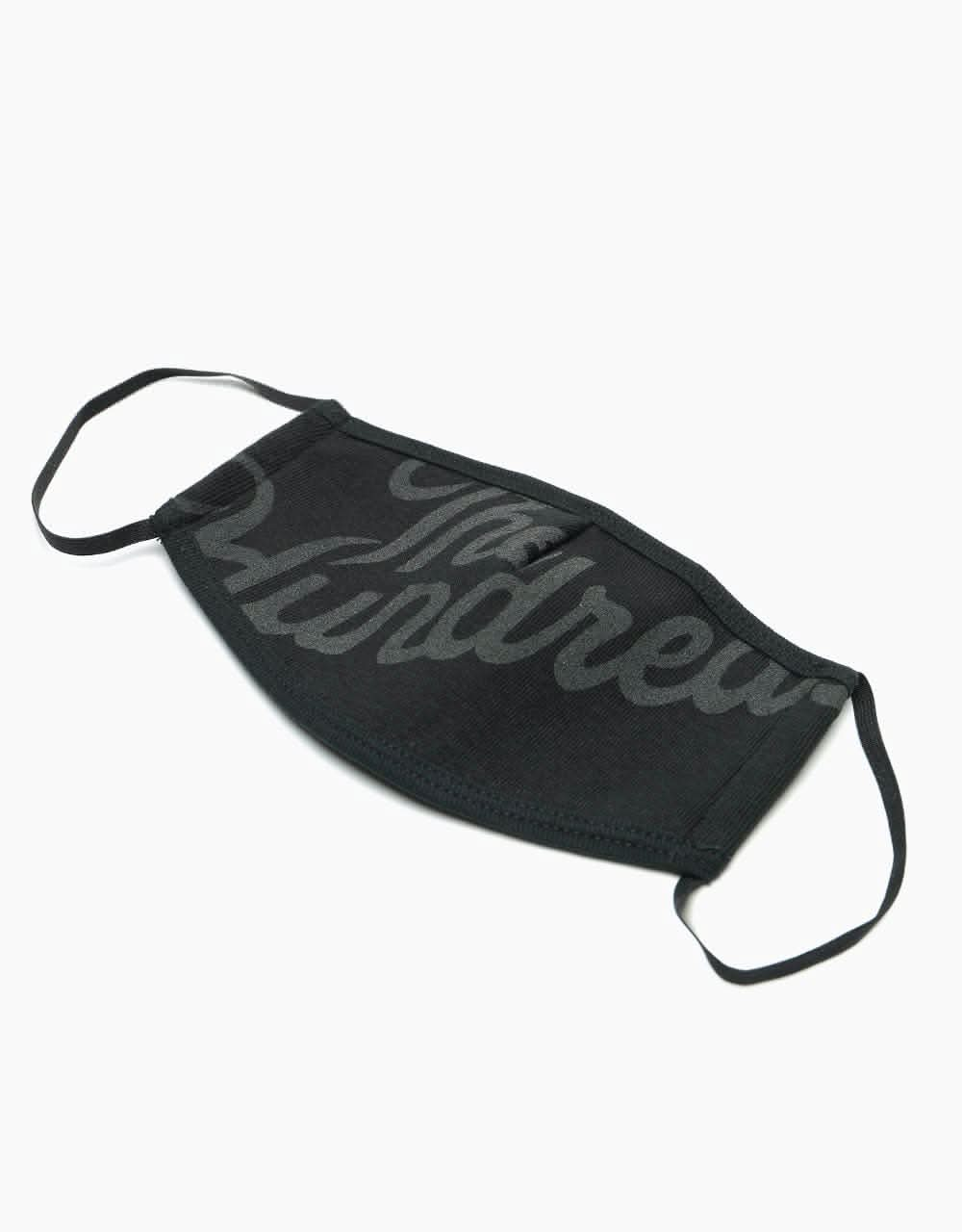 The Hundreds Slant Face Mask - Black