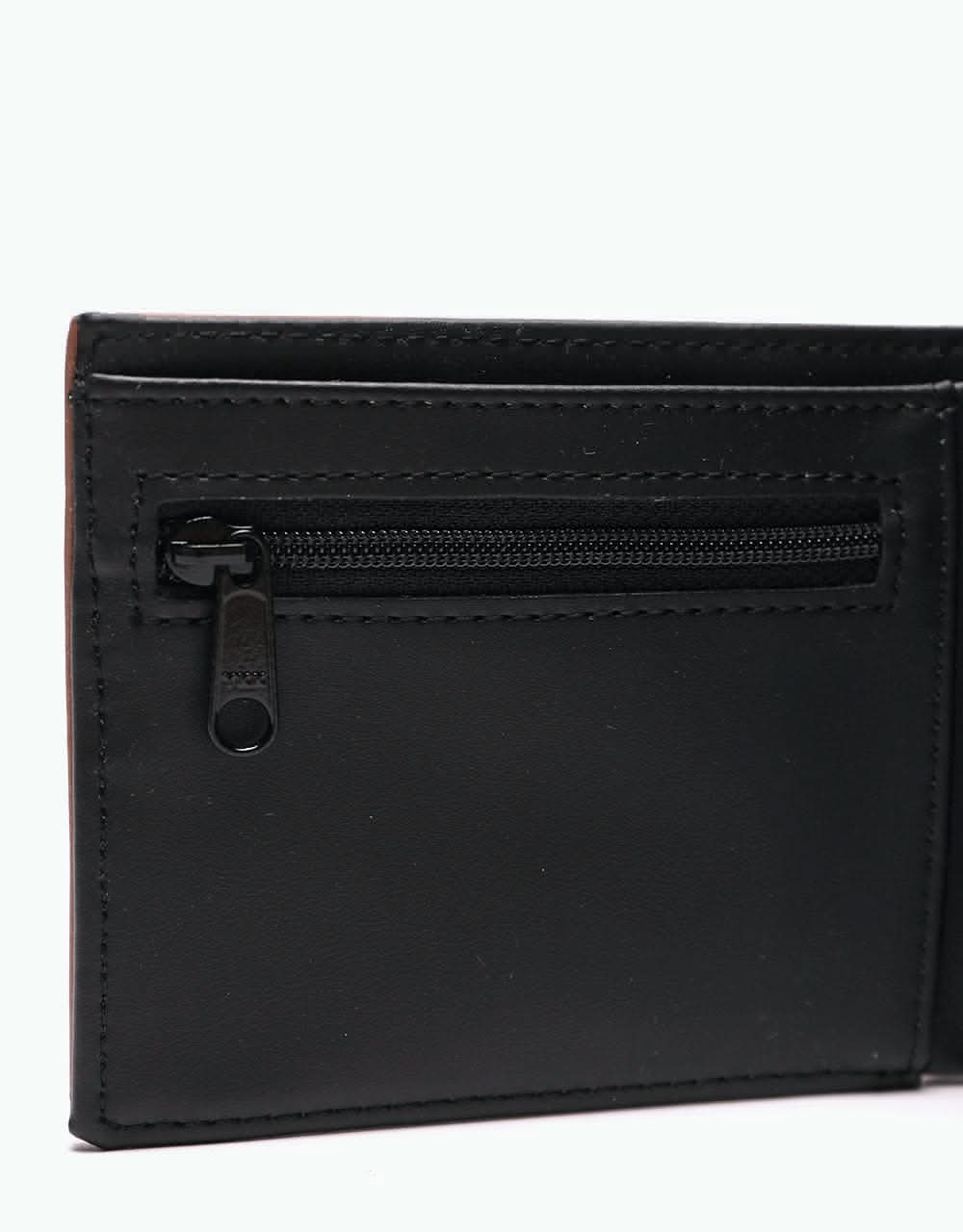 Carhartt WIP Coated Billfold Wallet - Hamilton Brown/Black