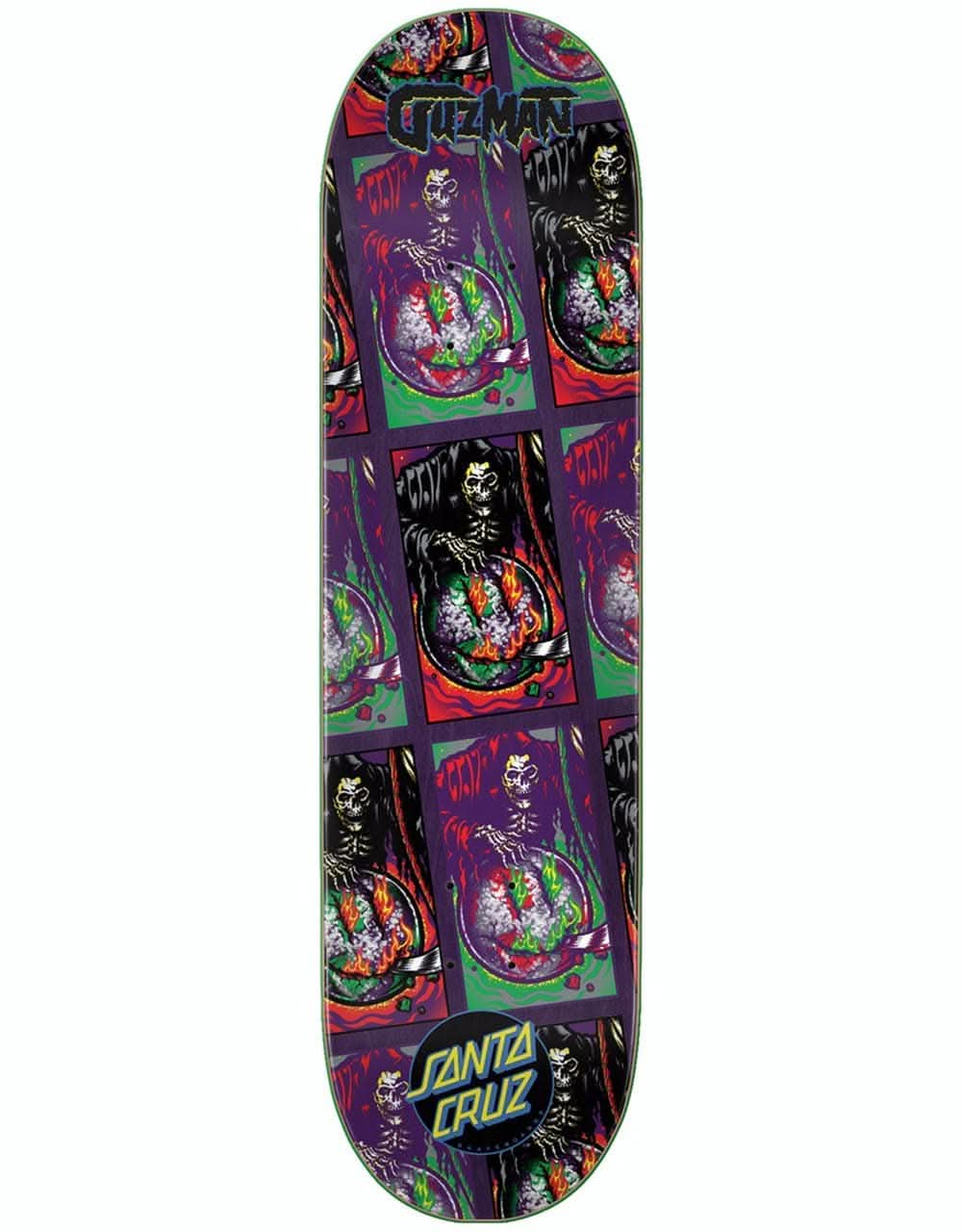 Santa Cruz Guzman Smile Tile Powerply Skateboard Deck - 8.27"