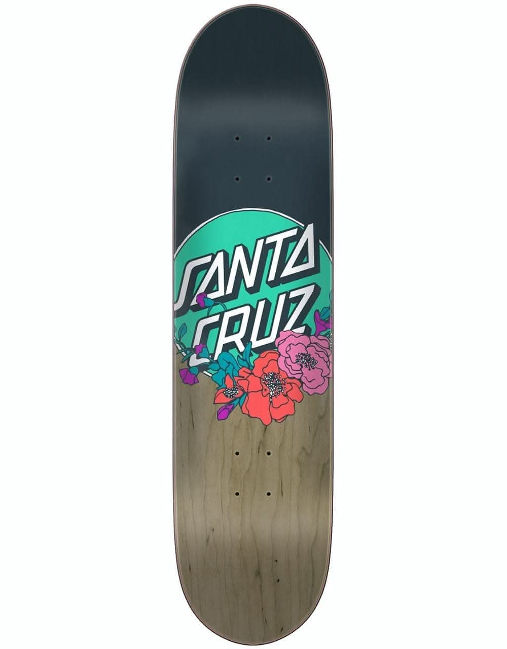 Santa Cruz Floral Dot 'Taper Tip' Skateboard Deck - 8.25"