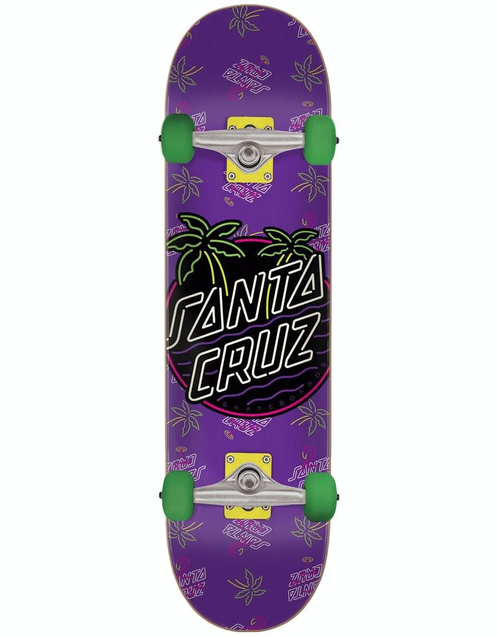 Santa Cruz Glow Dot Complete Skateboard - 7.25"