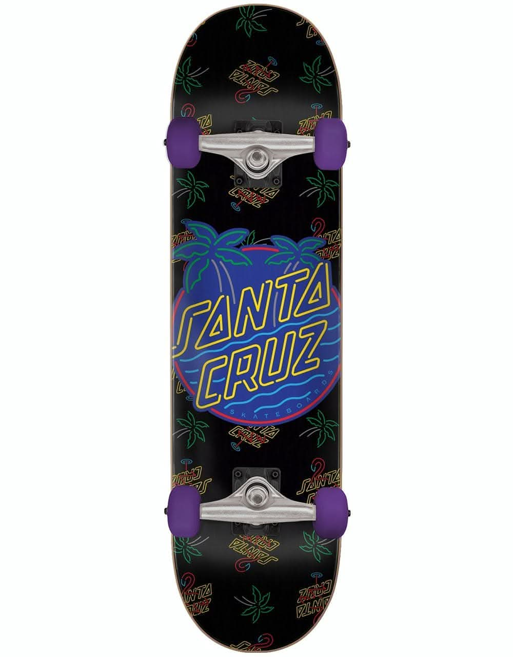 Santa Cruz Glow Dot Complete Skateboard - 7.8"