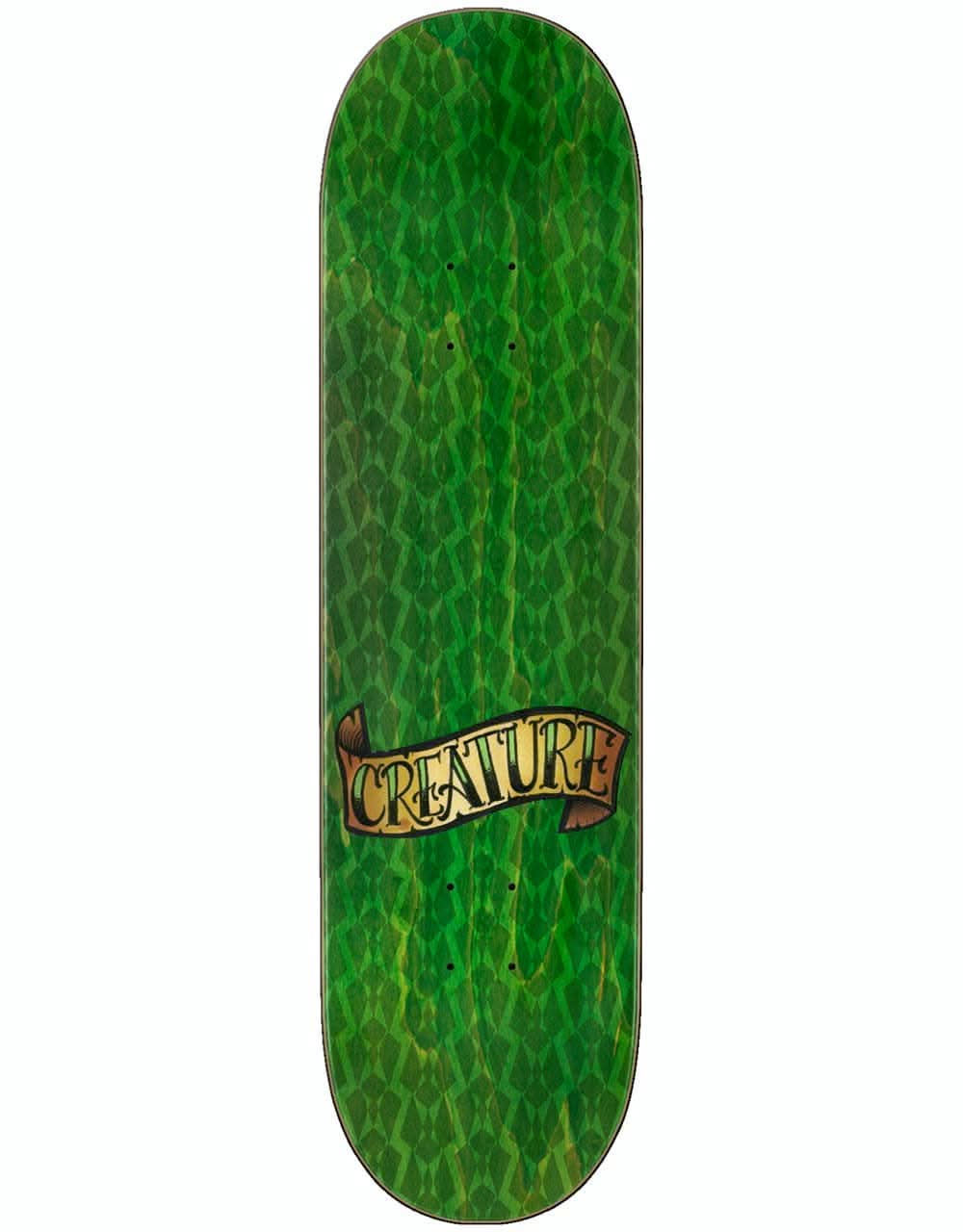 Creature Gravette Skully Skateboard Deck - 8.3"