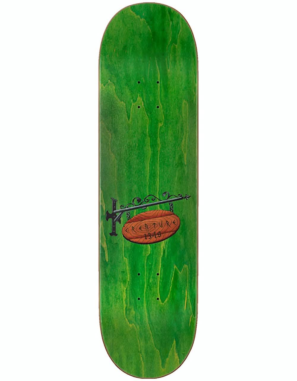 Creature Baekkel Pesta Skateboard Deck - 8.6"