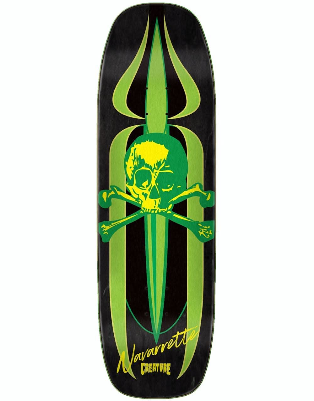 Creature Navarrette Retro Skateboard Deck - 8.8"