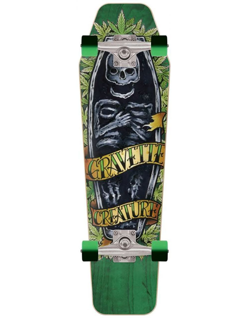 Creature Gravette Skully 'Coffin' Cruiser - 8.47" x 28.8"