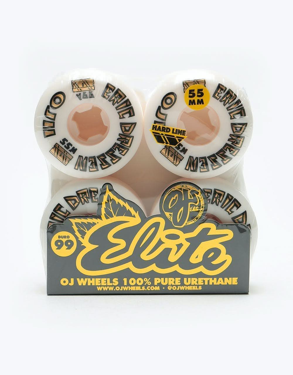 OJ Dressen II Elite Hardline 99a Skateboard Wheel - 55mm