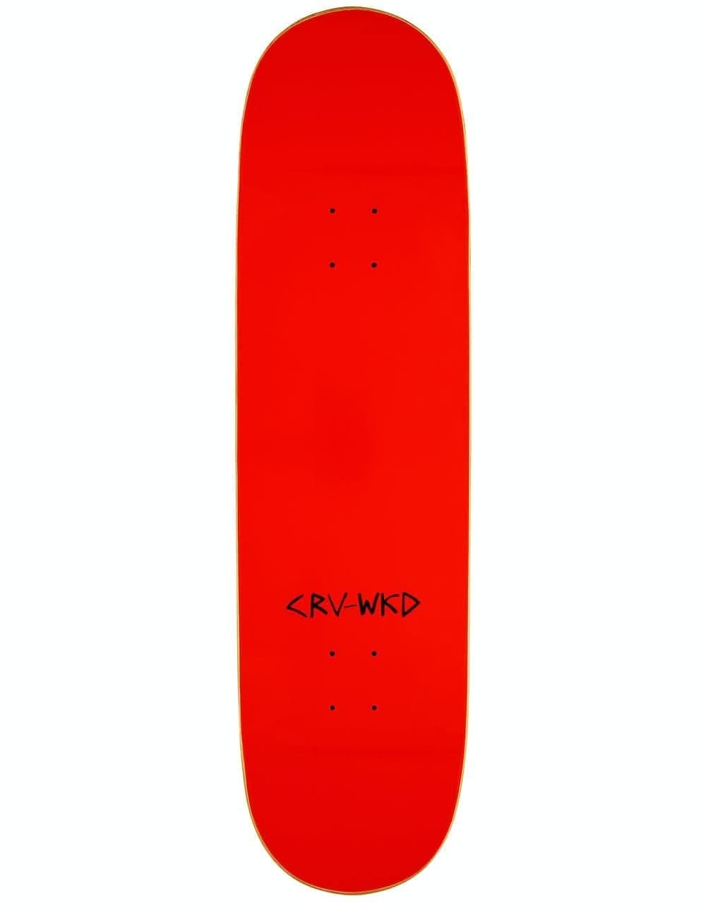 CRV WKD Logo Skateboard Deck - 8.25"