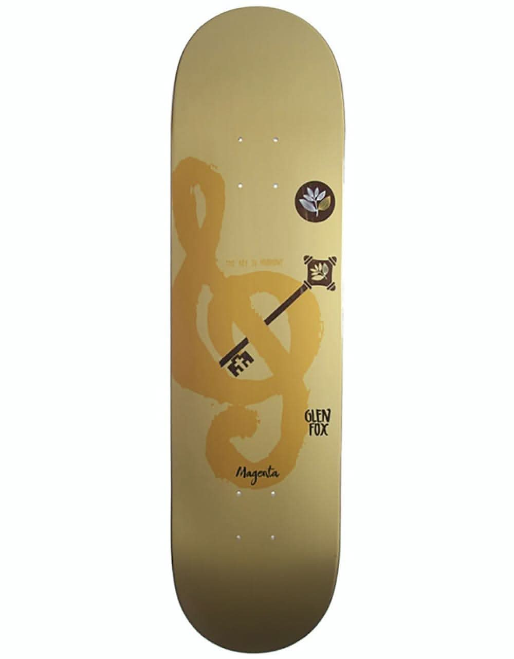 Magenta Fox Dictionary Series Skateboard Deck - 7.625"