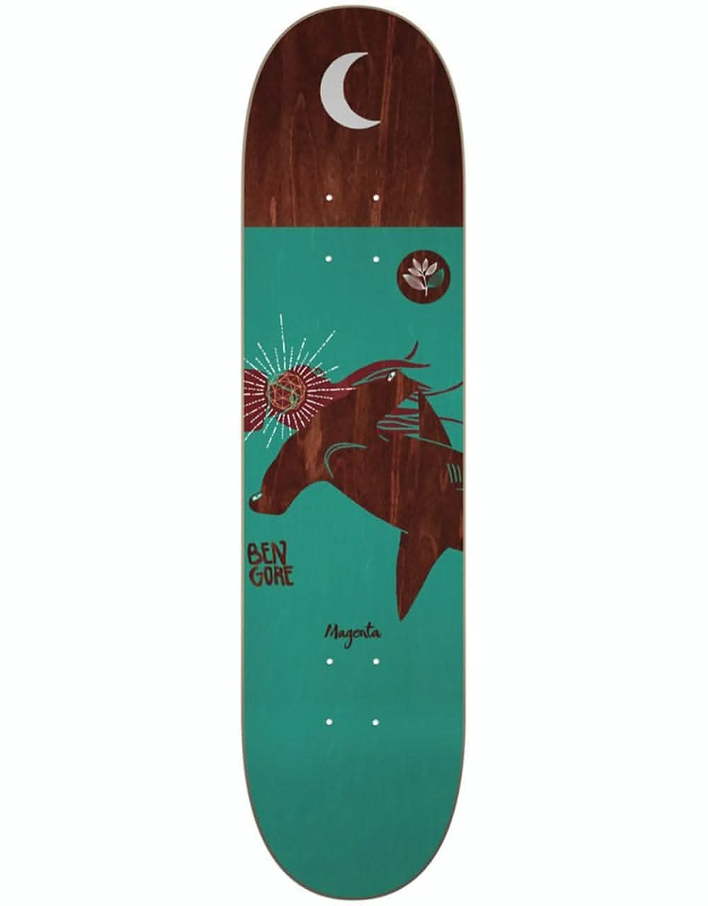 Magenta Gore Ocean Series Skateboard Deck - 8.125"