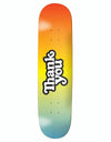 Thank You Logo Skateboard Deck - 8.5"