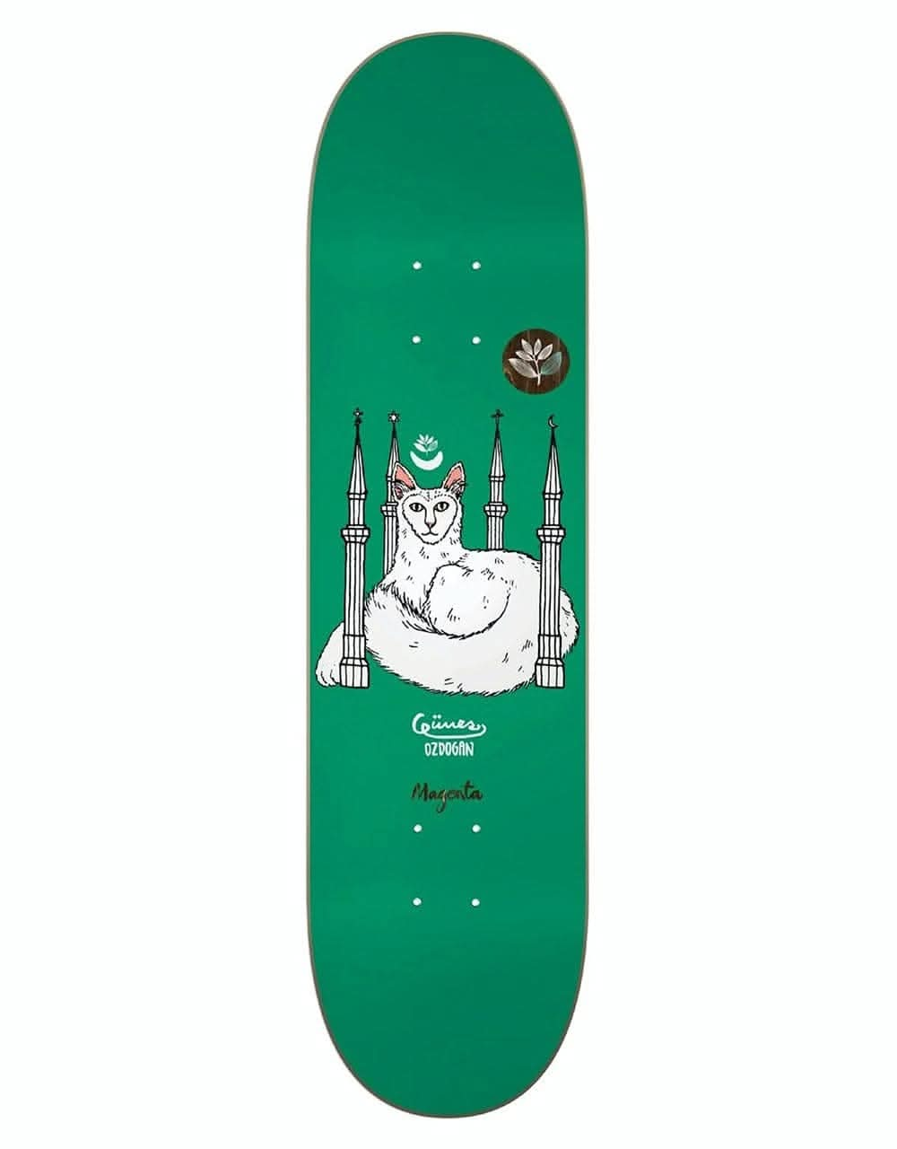 Magenta Gunes Özdogan Skateboard Deck - 8"