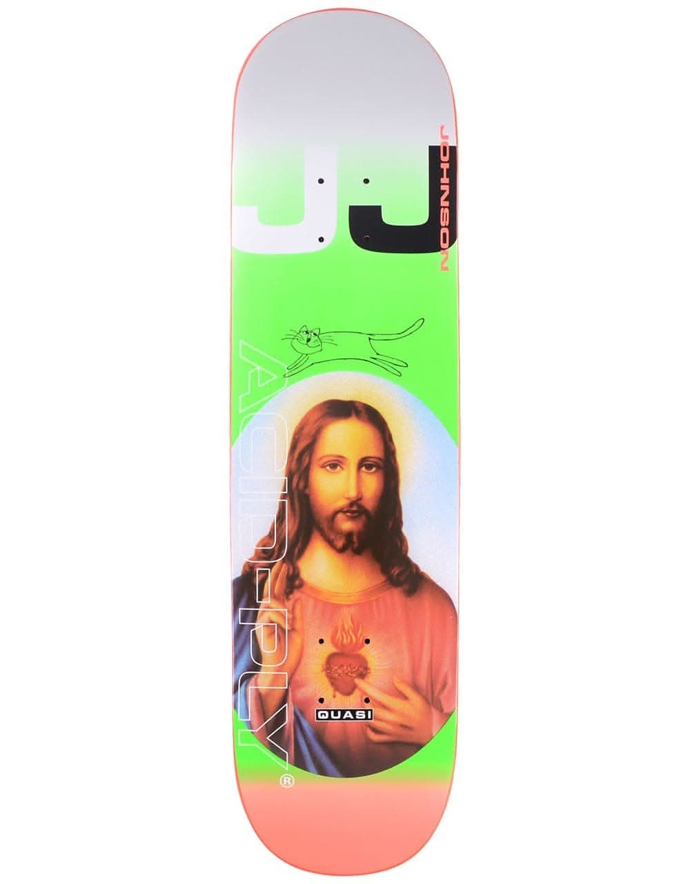 Quasi Johnson 'Acid-Ply' Skateboard Deck - 8.25"