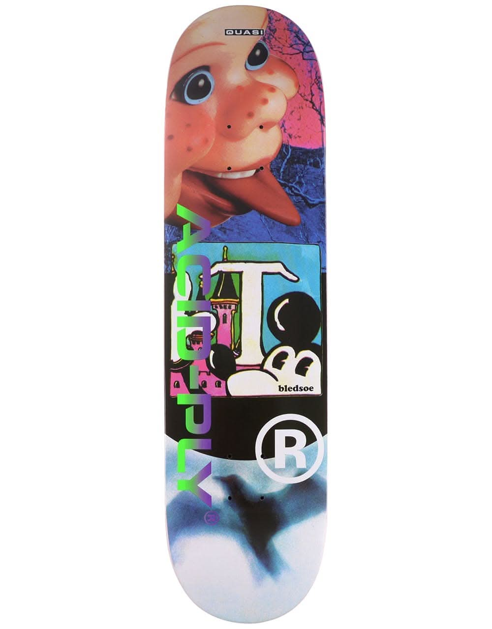 Quasi Bledsoe 'Acid-Ply' Skateboard Deck - 8.25"