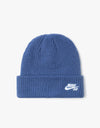 Gorro Nike SB Fisherman Cuff - Azul marino místico/Blanco