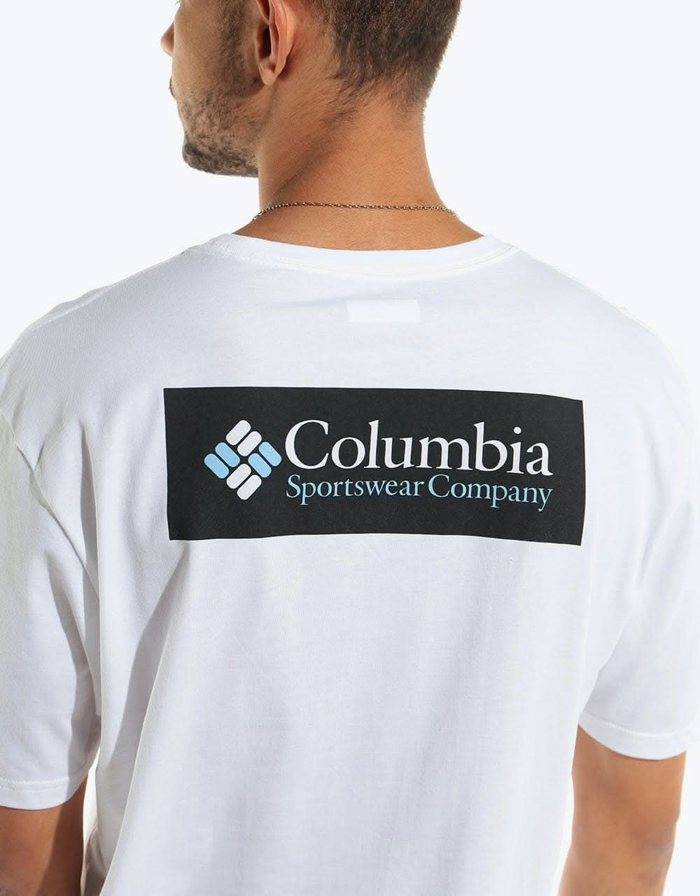 Columbia North Cascades™ T-Shirt - White/Black Rectangle