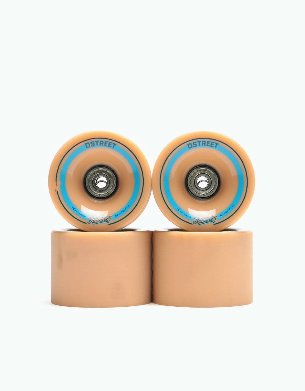 D Street Journey Freedom 80A Cruiser Wheels - 70mm