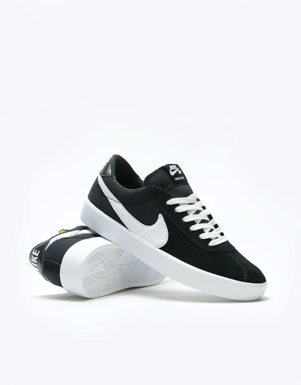 Nike SB Bruin React Skate Shoes - Black/White-Black-Anthracite