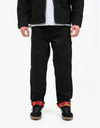 Hockey x Carhartt WIP Double Knee Denim Pant - Black