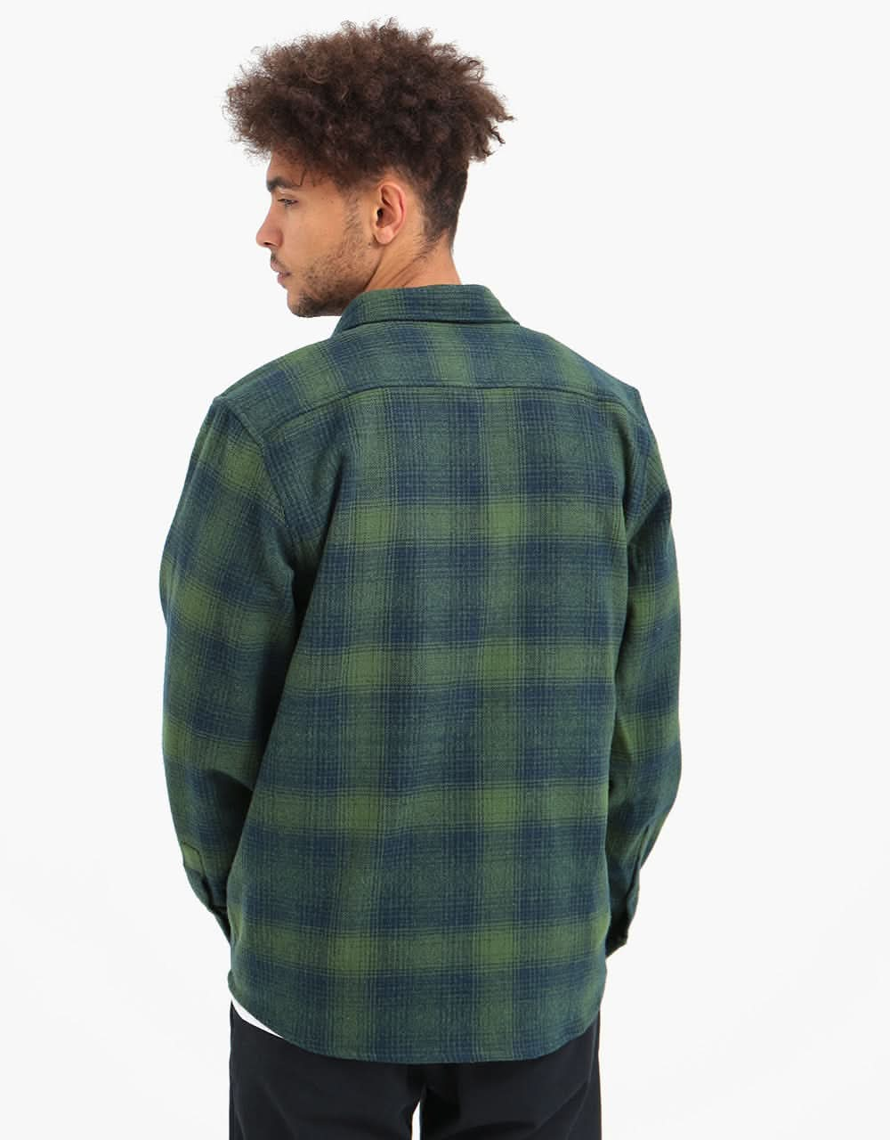 Dickies Plesent Hill L/S Shirt - Army Green