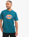 Dickies Horseshoe T-Shirt - Coral Blue