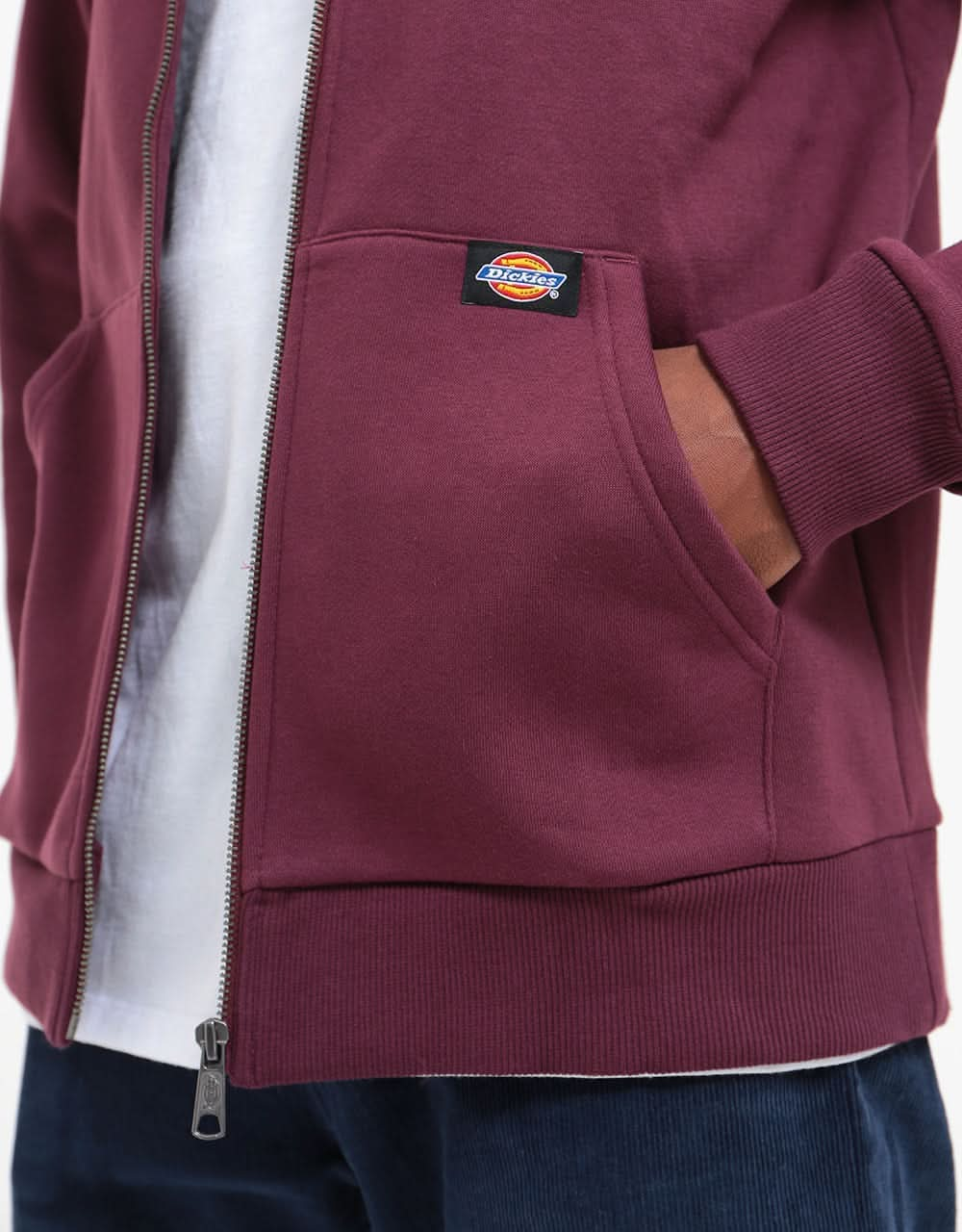 Dickies Kingsley Zip Hoodie - Maroon