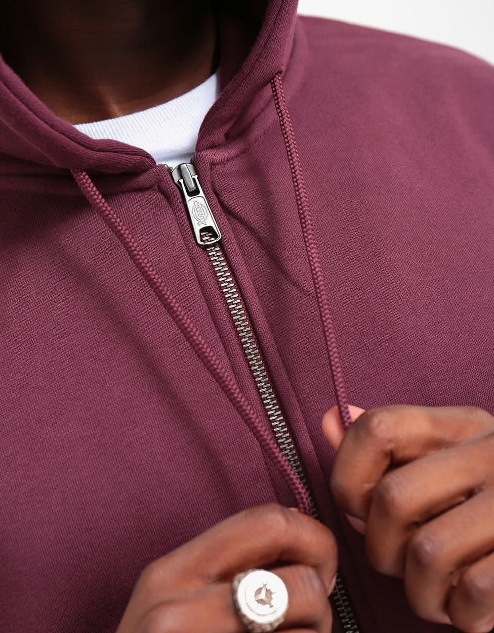 Dickies Kingsley Zip Hoodie - Maroon