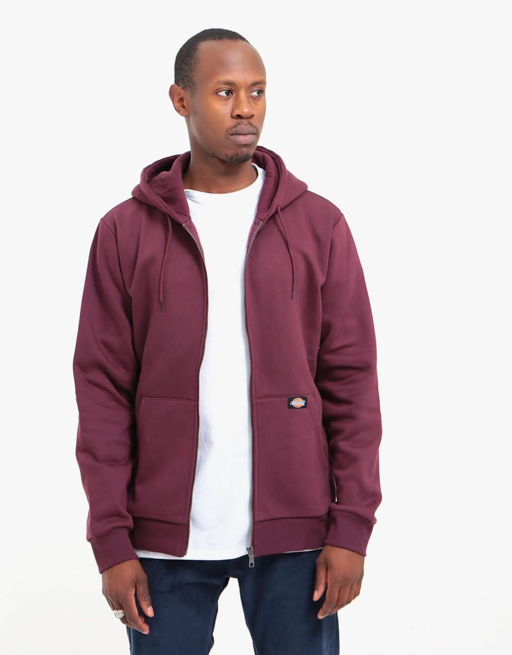 Dickies Kingsley Zip Hoodie - Maroon