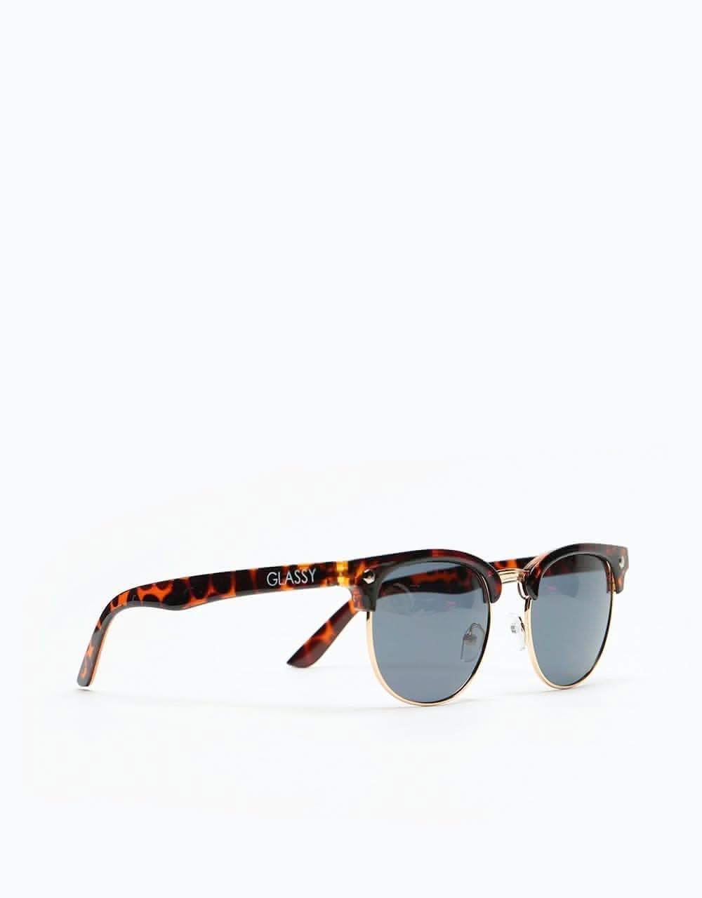 Glassy Sunhater Morrison Premium Polarised Sunglasses - Black/Tortoise