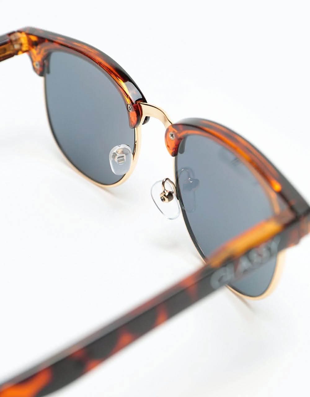 Glassy Sunhater Morrison Premium Polarised Sunglasses - Black/Tortoise