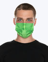 Medipop Disposable D Face Mask 5 Pack - Neon Green