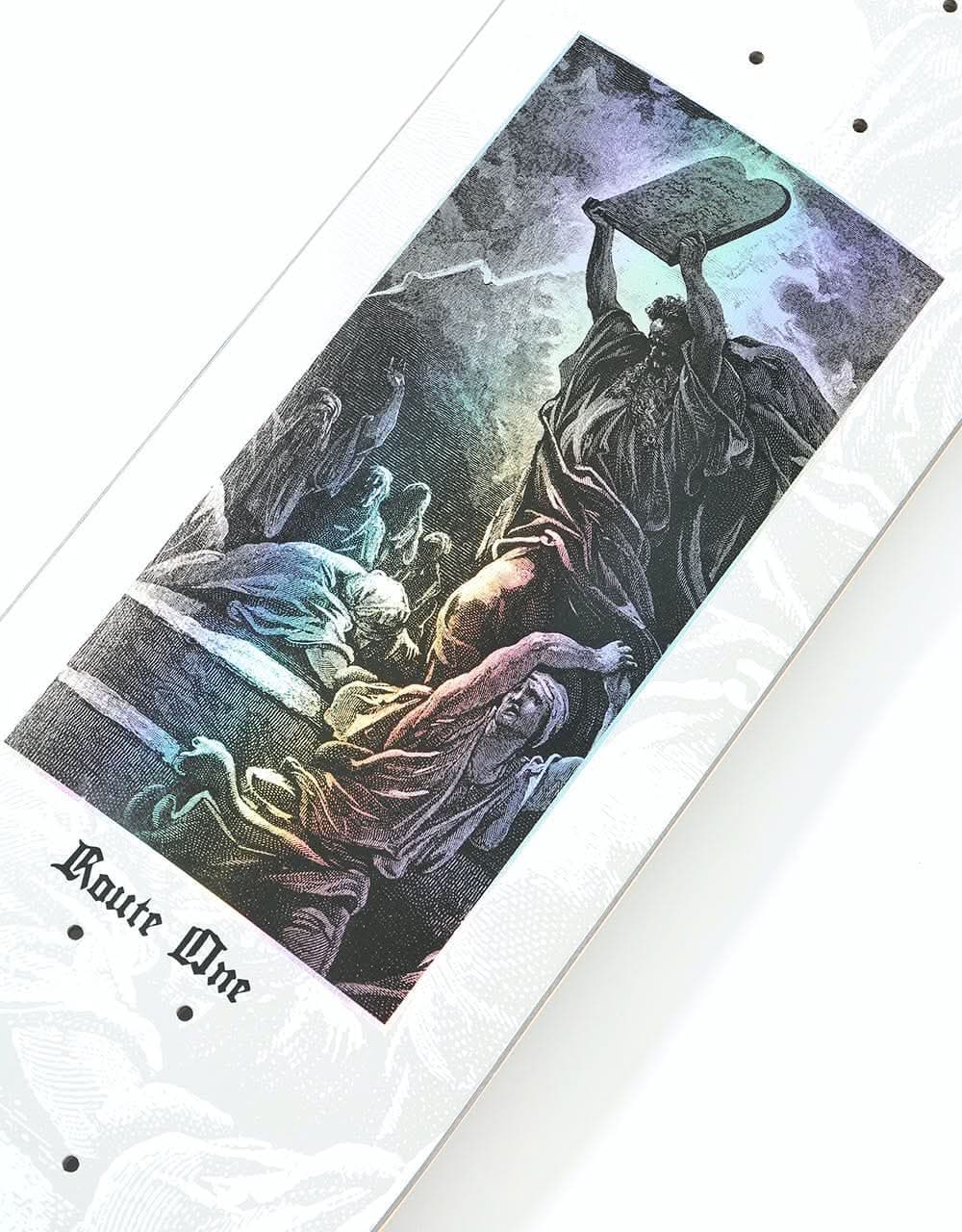 Route One Tablets of Law Skateboard Deck - 8.25"