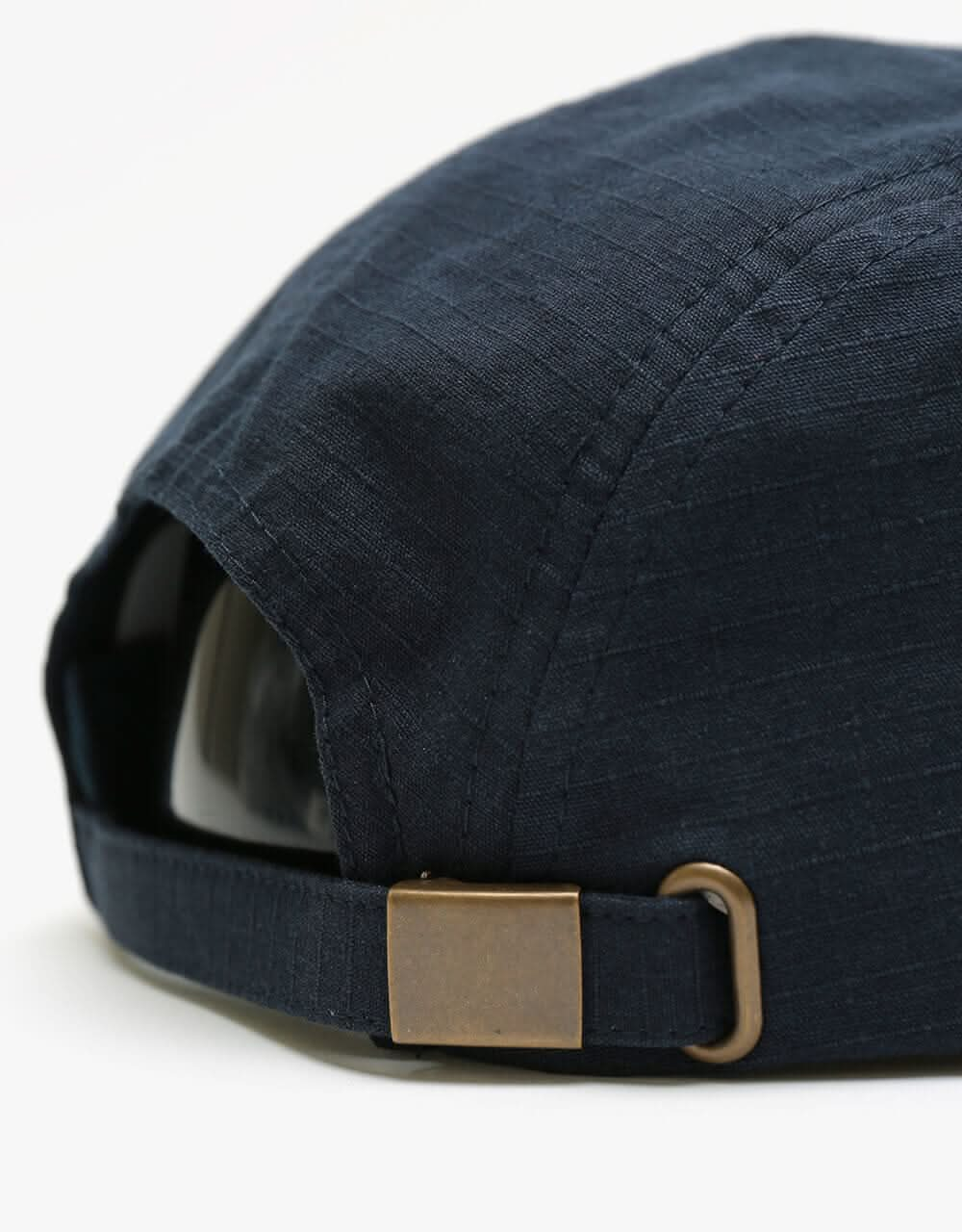 Brixton Stith 5 Panel Cap - Gravel/Amber/Washed Navy