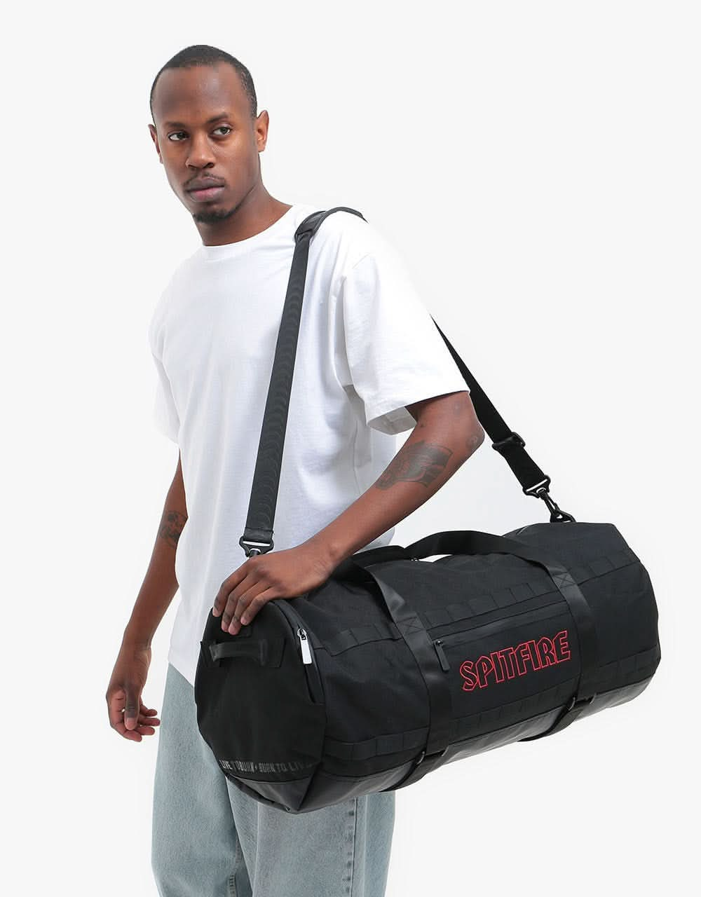 Spitfire Road Dog Duffel Bag - Black