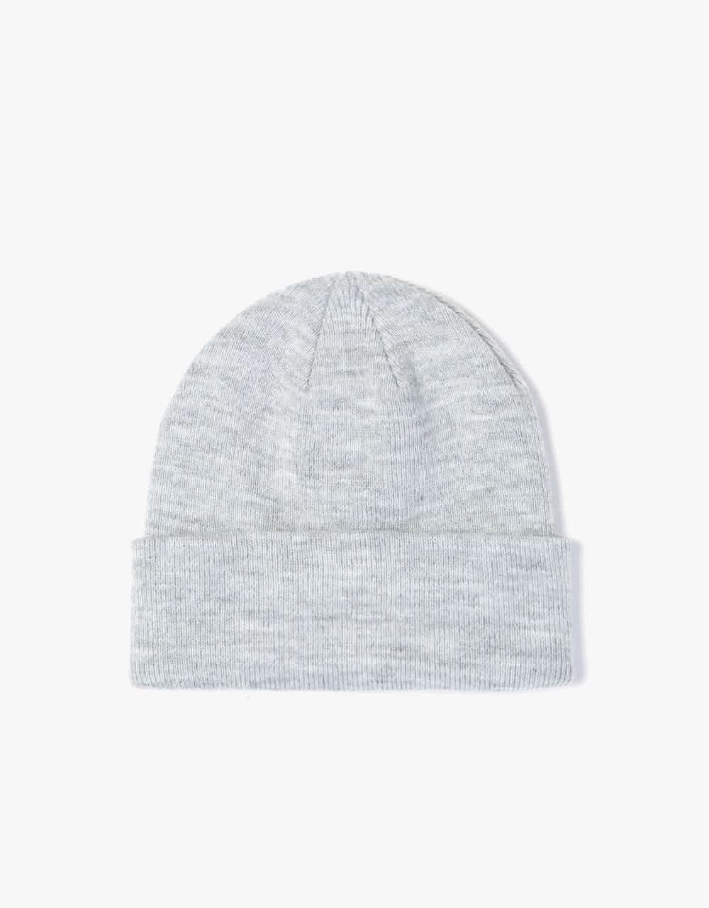 Spitfire Classic 87' Swirl Cuff Beanie - Heather Grey/White/Burgundy