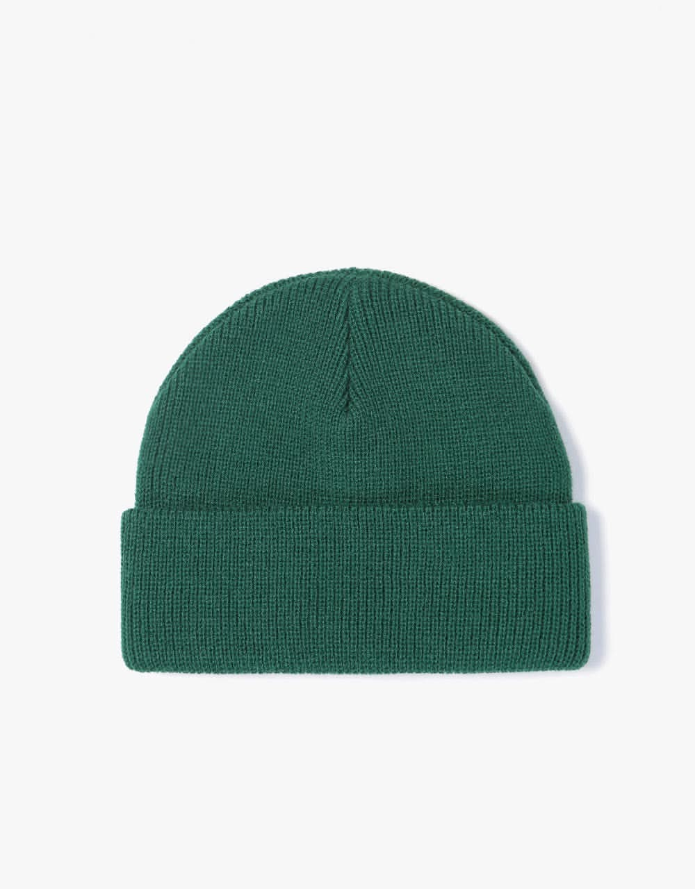 Spitfire Bighead Cuff Beanie - Dark Green/White