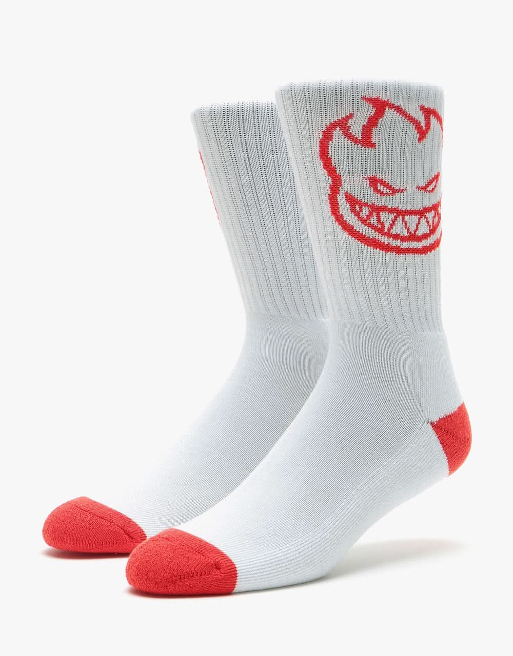 Spitfire Bighead 3-Pack Socks - White/Red/Black/Red/Olive/Black