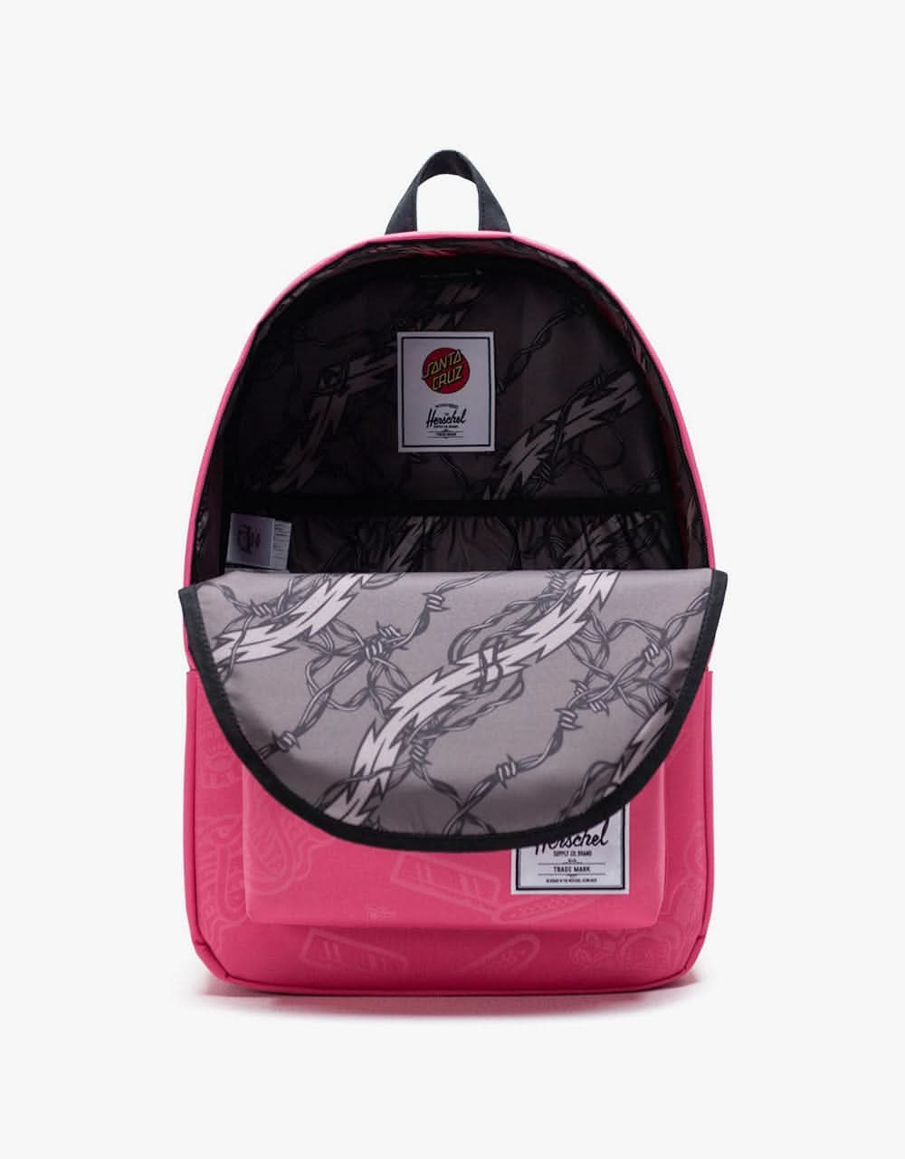 Herschel Supply Co. x Santa Cruz Classic XL Backpack - Hot Pink Speed