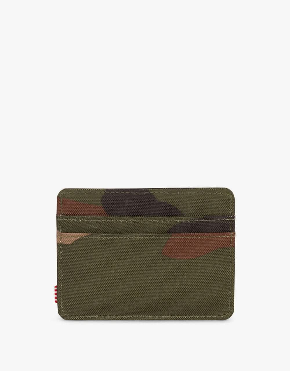 Herschel Supply Co. Charlie RFID Card Holder - Woodland Camo